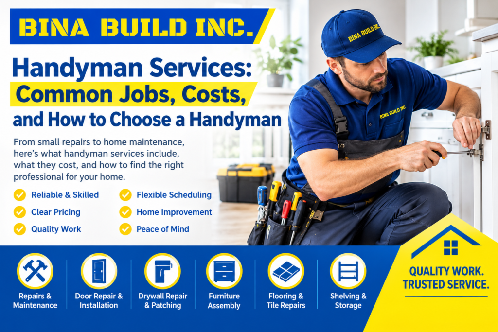 Handyman Services: Common Jobs, Costs, and How to Choose a Handyman